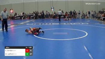 58 lbs Prelims - Cash Carlton, BAWC vs Wyatt Ledford, Ghost Riders