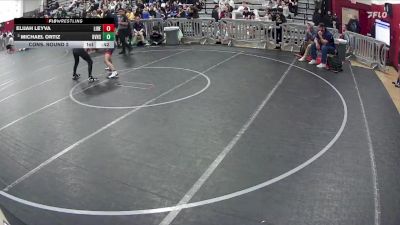 120 lbs Cons. Round 2 - Michael Ortiz, Deer Valley High School vs Elijah Leyva, Liberty