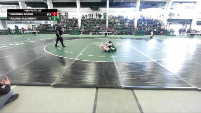 103 lbs Semifinal - Jeulenea Khang, West Liberty vs Juliana Alejandro, Tiffin University