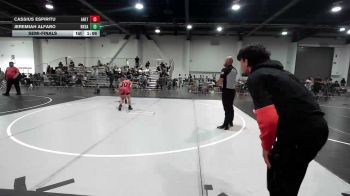106 lbs Semifinal - Cassius Espiritu, Arete Wr Ac vs Jeremiah Alfaro, Rkda