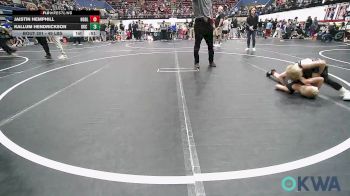 49 lbs Round Of 32 - Jaistin Hemphill, Noble Takedown Club vs Kallum Hendrickson, OKC Saints Wrestling