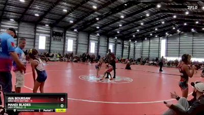 74 lbs Final - Mandi Blades, Lady Pitbulls vs Ava Boursaw, Girls With Grit Red