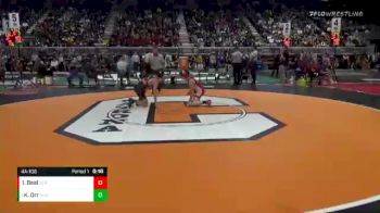 4A-106 lbs 3rd Place Match - Kaden Orr, Natrona County vs Isael Beal, Cheyenne Central