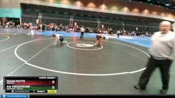 215 lbs Champ. Round 1 - Isaiah Mutte, Fernley vs Kai Preisendorf, Redwood -Visalia