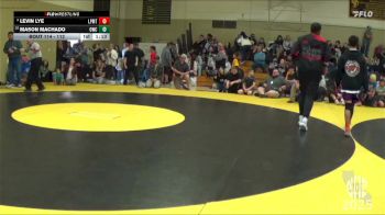 112 lbs Champ. Round 1 - Mason Machado, Orland Wrestling Club vs Levin Lye, Luis Pasteur MS Tigers