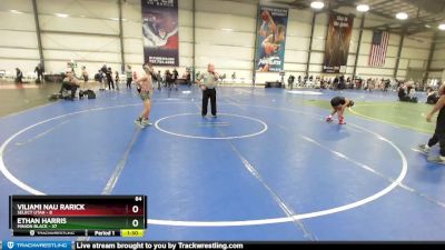 84 lbs Rd# 10- 4:00pm Saturday Final Pool - Viliami Nau Rarick, SELECT Utah vs Ethan Harris, Minion Black