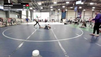 120 lbs Round Of 64 - Lukas Smith, All-American Wrestling Club HS vs David Hill, Team Shutt Garnett Trained