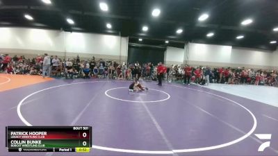 45-48 lbs Round 1 - Patrick Hooper, Legacy Wrestling Club vs Collin Bunke, Bobcat Wrestling Club