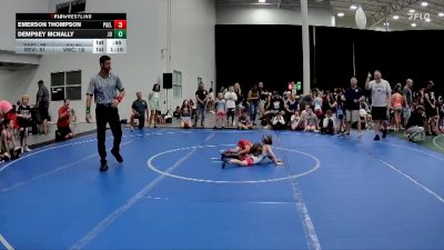 40 lbs Round 2 (4 Team) - Emerson Thompson, PA East Lightning vs Dempsey McNally, Journeymen Uprising