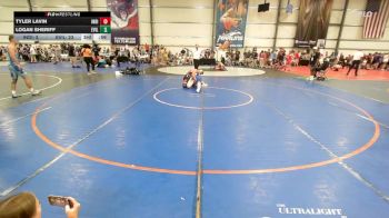 160 lbs Rr Rnd 2 - Jason Rogers, Indiana Outlaws White vs Colton Havens, Evil Empire