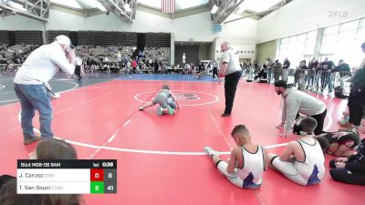 76 lbs Rr Rnd 6 - Julian Caruso, Centurion Wrestling vs Tyler San Souci, CT WhaleK3