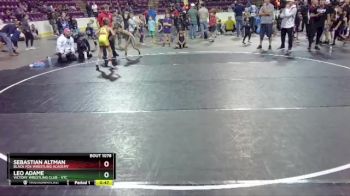 67 lbs Cons. Round 2 - Sebastian Altman, Black Fox Wrestling Academy vs Leo Adame, Victory Wrestling Club - VTC