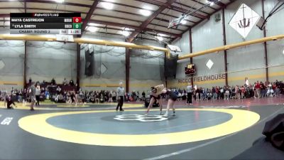 125 lbs Champ. Round 2 - Lyla Smith, Boyle County vs Maya Castrejon, Mountain View