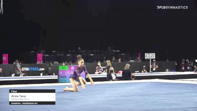 Anna Tava - Floor, US Gym Dev Ctr II - 2021 GK US Classic & Hopes Championship