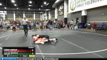 124 lbs Round 3 (6 Team) - Kaylee Bedsole, Doomsday vs Corah Linnaus, Nebraska Vipers Gold