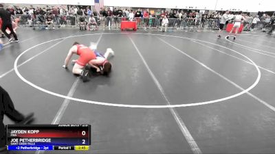 215 lbs Cons. Round 3 - Jayden Kopp, FWA vs Joe Petherbridge, Saint Croix Falls