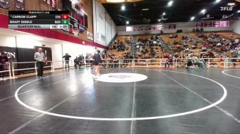 190 lbs Quarterfinal - Carson Clapp, Star Valley vs Brady Dibble, Natrona County