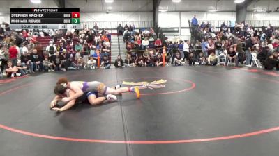 190 lbs Cons. Round 1 - Stephen Archer, Burns/Pine Bluffs vs Michael Rouse, Douglas