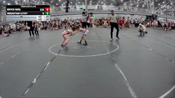 56 lbs Round 6 (8 Team) - Sebastian Luthy, The Outsiders vs Bryce Neel, U2 Upstate Uprising