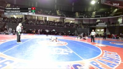 150-1A 1st Place Match - Chip Fahlbusch, Mt Vernon Presbyterian vs Ronny Marlow, Heard County