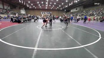 150 lbs Cons. Round 5 - Teagon Patterson, Ozark vs Brayden Hennegin, Liberty North