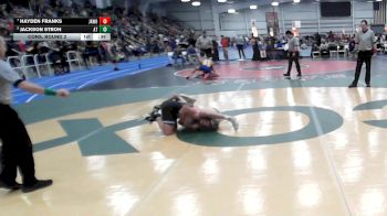 4 - 144 lbs Cons. Round 2 - Hayden Franks, James Wood vs Jackson Stroh, Atlee