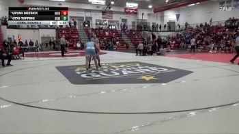 150 lbs Cons. Round 2 - Uryah Dietrick, Northeast Community vs Otto Topping, Dubuque Hempstead (JV)