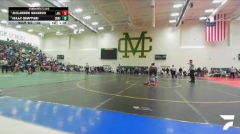 132 lbs Quarterfinal - Alejandro Navarro, Valencia/Valencia vs Isaac Ghaffari, Camarillo