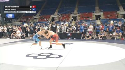 120 lbs Champ. Rd Of 64 - Drayson Lathim, Oregon vs Bryce Fiore, Florida