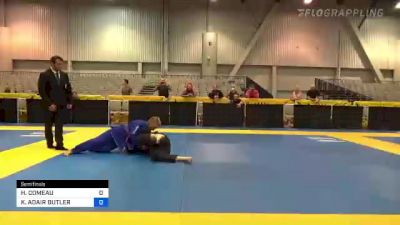 HENRIETTA COMEAU vs KATHY ADAIR BUTLER 2022 World Master IBJJF Jiu-Jitsu Championship