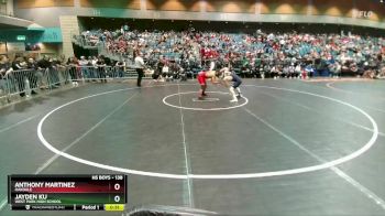 138 lbs Cons. Round 3 - Jayden Ku, West Park High School vs Anthony Martinez, Oakdale