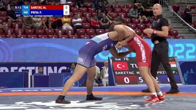 76 kg 1/4 Final - Melisa Saritac, Turkey vs Priya Priya, India