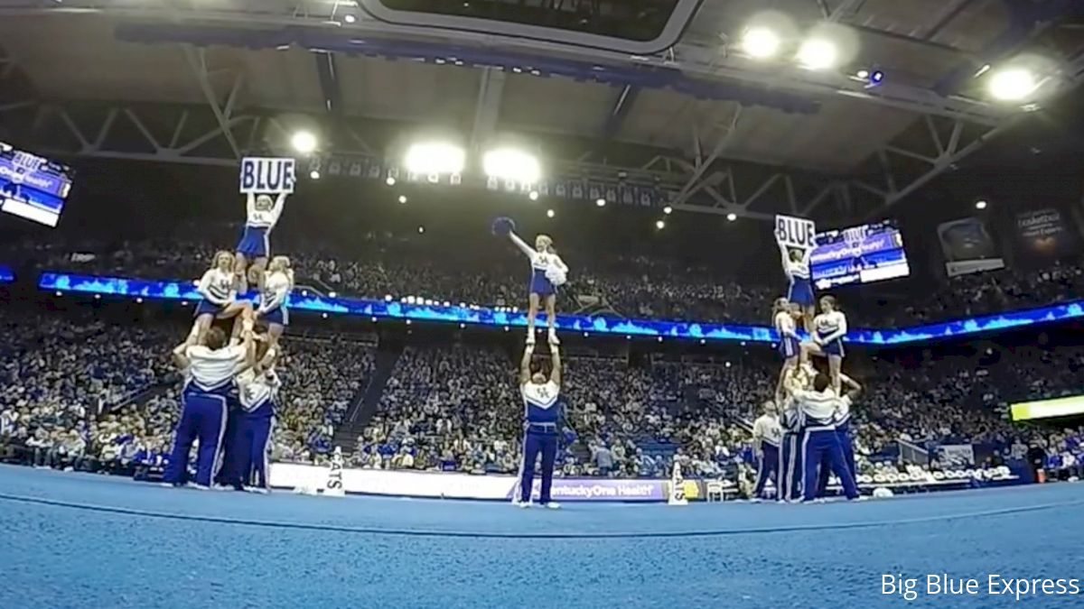 Watch Out World, The Kentucky Wildcats Cheerleading Team Is On Fire!