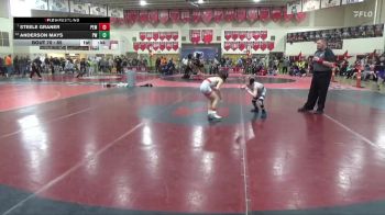 65 lbs Cons. Round 2 - Steele Graner, PEM vs Anderson Mays, Pinnacle Wrestling