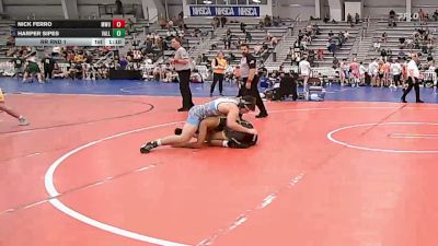160 lbs Rr Rnd 1 - Nick Ferro, MetroWest United Young Bucks - HSB vs Harper Sipes, Valley Boyz - HSB