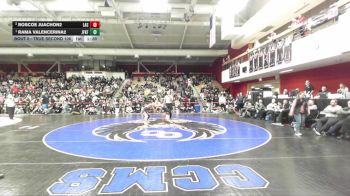 True Second 106 lbs 1st Place Match - Rama Valencerina2, John F Kennedy -Fremont vs Roscoe Juachon2, Las Lomas