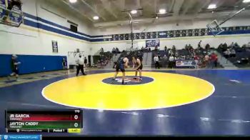 170 lbs Quarterfinal - Jr Garcia, Tonasket vs Jayton Caddy, Tonasket