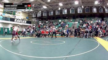 175 lbs Quarterfinal - Jackson Martin, Lebanon vs Kahle Albright, Wauseon