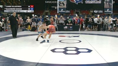 113 lbs Cons. Rd Of 32 - Casen Villastrigo, Oregon vs Blackburn Savage, Ohio