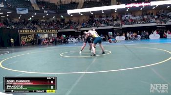 215 lbs Cons. Round 2 - Evan Doyle, Hutchison High School vs Adgel Chandler, Homer High School Mariners