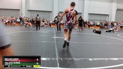 125 lbs Round 1 (10 Team) - Cooper Moreland, Level Up vs Tanner Hunt, Georgia United Red