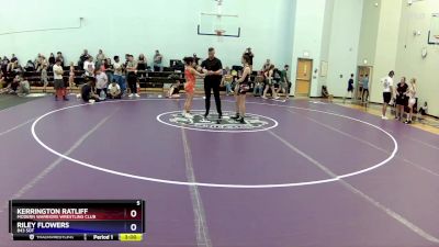 115 lbs Round 3 - Riley Flowers, 843 SOT vs Kerrington Ratliff, Modern Warriors Wrestling Club