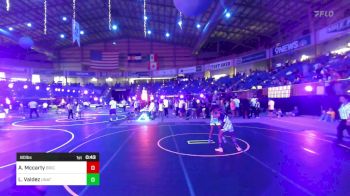 80 lbs 3rd Place - Addison Mccarty, Brighton WC vs Leah Valdez, Unattached