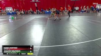 126 lbs Placement (16 Team) - Mateo Martinez, Olympia vs Donovin Wolfgram, White Bear Lake Bears