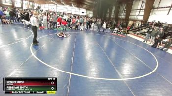 77 lbs Cons. Round 1 - Rebekah Smith, Grantsville Wrestling Club vs Kenlee Ross, Uintah