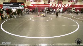 120 lbs Champ. Round 1 - Jason Ruiz, Archbishop Mitty vs Pratham Gajjar, Milpitas