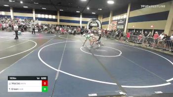 190 lbs Consolation - Jordy Macias, Wapato vs Ted Green, Horizon High School