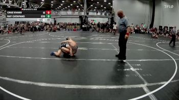 88 lbs Round 2 (8 Team) - Cruz Evans, Kardiac Kidz vs Ray Catapano, U2 Vougars Uprising VHW