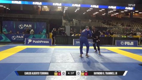 Raymond G. Trammell Jr vs Carlos Alberto Terrinha 2025 Pan Jiu Jitsu IBJJF Championship