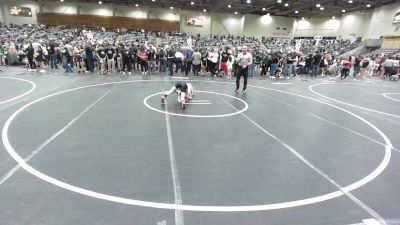 90 lbs Quarterfinal - Weston Shamhart, 1 On 1 Fight Academy vs Jt Walker, Nevada Elite